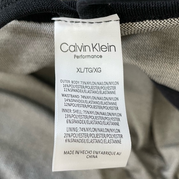 Calvin Klein Performance Seamless Thick Rib Unitard Beige - Picture 8 of 8